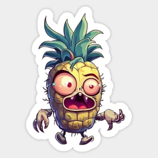 Zombie Pineapples - Mona Sticker